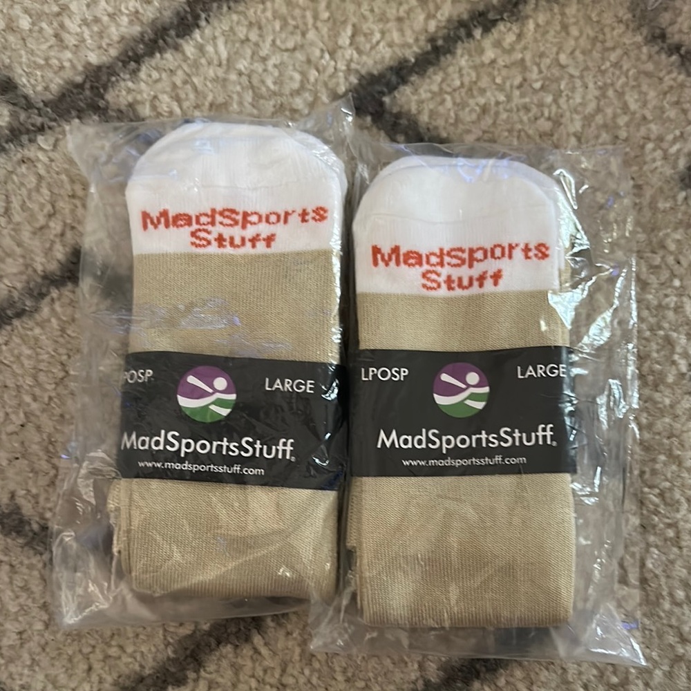 Vegas Gold Athletic Crew Socks